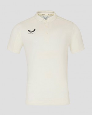 Castore Unisex Short Sleeve Cricket Polo | LXNUAFS-29